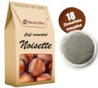 Caf� dosettes souples aromatis� noisette x 18