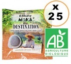 Dosette  caf� bio Moka Djimmah x 25 dosettes ESE
