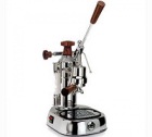 La Pavoni     Europiccola    Lusso poign�es en bois ELH