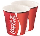 Gobelet Coca-Cola Logo - Set de 2 gobelets