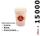 15 000 gobelets am�ricains imprim�s personnalis�s 25cl