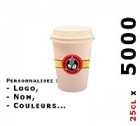 5 000 gobelets am�ricains imprim�s personnalis�s 25cl