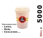 5 000 gobelets am�ricains imprim�s personnalis�s 35cl