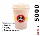 5 000 gobelets am�ricains imprim�s personnalis�s 50cl