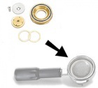 Rancilio Silvia : Kit pour utilisation de dosettes POD (ESE)