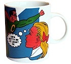 Mug Classique Comic Stripper Heros