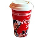 Mug Isotherme Coco-Cola Diner + couvercle silicone