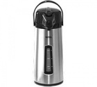 Pichet  Thermos � pompe isotherme Chrome 2.2 L fen�tre