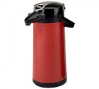 Pichet Furento rouge Airpot  2.2 L - int�rieur verre tremp�