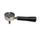 Porte filtre en laiton Ascaso 2 becs (noir) + filtre pr�ssuris�
