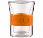 2 verres BODUM PRESSO Air orange 20cl