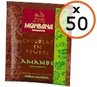 Chocolat en poudre ar�me amande x50 - Monbana