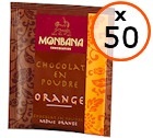 Chocolat en poudre ar�me orange x50 - Monbana