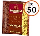 Chocolat en poudre ar�me vanille x50 - Monbana
