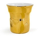 Set 6 verres en porcelaines dor�s I bicchierini