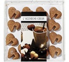 Sucres "Accroche-coeurs" assortis en Bo�te Carr�e 130g