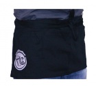 Tablier barman maxicoffee - taille basse - 100% coton - noir