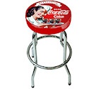 Tabouret de bar rouge Coca-Cola Classique