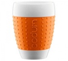 2 tasses � th� Bodum Pavina orange 40 cl
