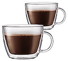 2 verres BODUM BISTRO Caf� latte 45cl X2