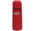 Bouteille Thermos   isotherme rouge caoutchouc - Thermos -  35cl