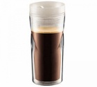 Mug  de Voyage Bodum blanc cr�me - 35 cl