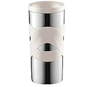 Travel Mug Bodum inox/blanc cr�me Bodum - 45 cl (mod 2011)