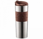 . Travel  Mug Bodum inox/marron Bodum - 45 cl