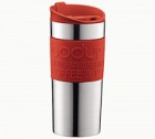 . Travel  Mug Bodum inox/rouge Bodum - 35 cl