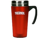 Travel Mug � anse rouge - Thermos