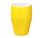 Tasses      espresso hautes jaunes x 4