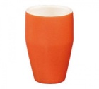 Tasses      espresso hautes oranges x 4
