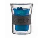 2 verres BODUM PRESSO Air gris fonc� 20cl