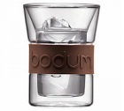 2 verres BODUM PRESSO Air marron 20cl