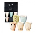 Gobelets zen 25 cl x 5 'MarNei pastel' en coffret