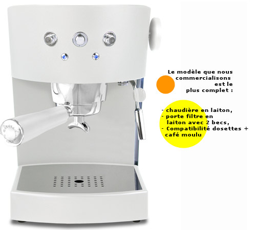 Ascaso  Barista At Home blanche + Offre d�couverte caf�
