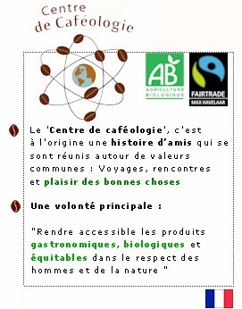 caf� bio grain des andes : Centre de caf�ologie