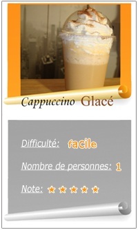 Cappuccino-Glac�
