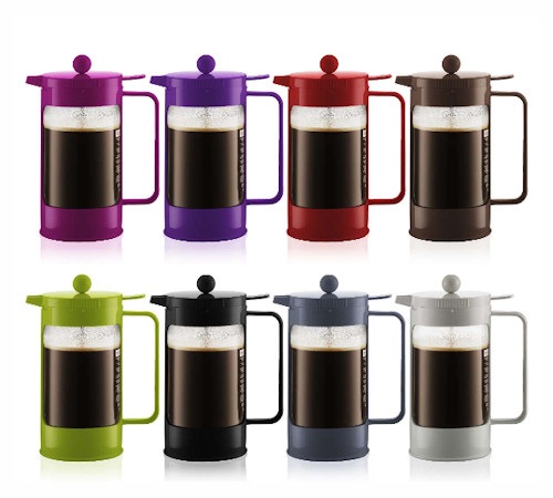 Cafeti�re    � Piston   Bodum Bean orange 1 L (8 tasses)