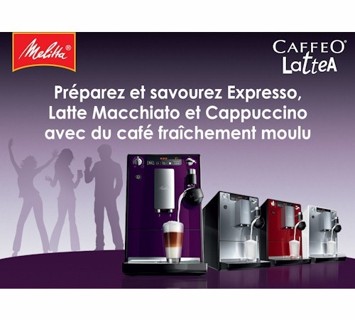 Melitta Caffeo Lattea Rouge + Offre cadeaux