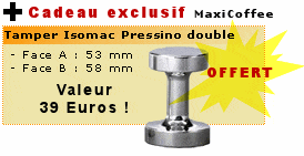 En cadeau - Tamper Isomac