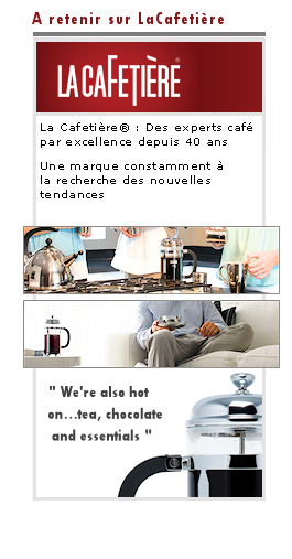 La cafeti�re : Expert en cafeti�re � piston et cafeti�re italienne