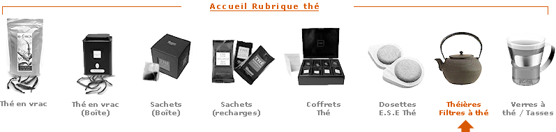 Th�, th� en vrac, th� en sachet : Acheter Dammann, Palais des Th�s