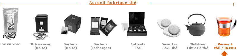 Th�, th� en vrac, th� en sachet : Acheter Dammann, Palais des Th�s