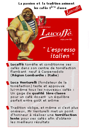 caf� grains Lucaffe