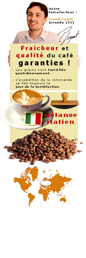 Caf� en grains M�lange noir