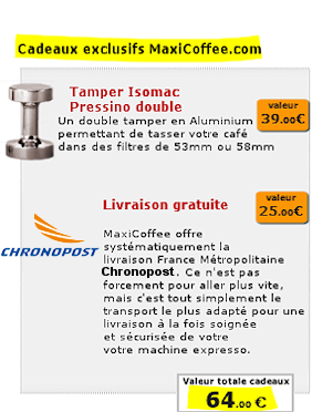 En cadeau - Tamper Isomac