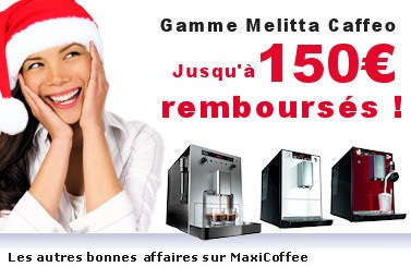 remboursement et prix discount sur les machines expresso Melitta