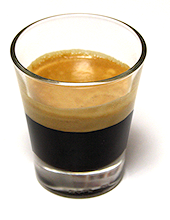 Voici le résultat obtenu avec le café Gran Seleccion spécial Aroma de Vendin sur une machine à café automatique