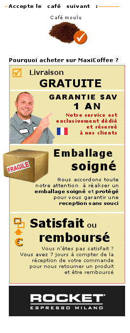 SAV Officiel de la marque Rocket Espresso